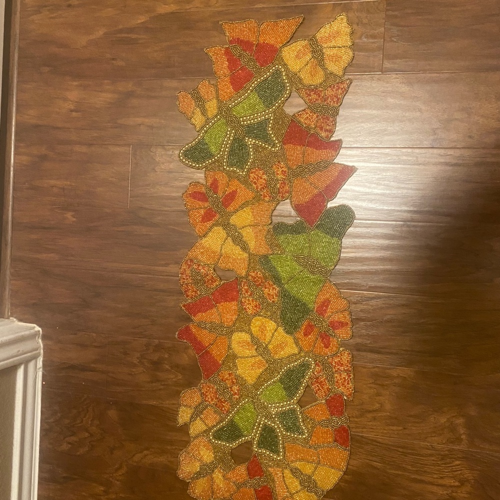 Butterfly Pattern Table Runner